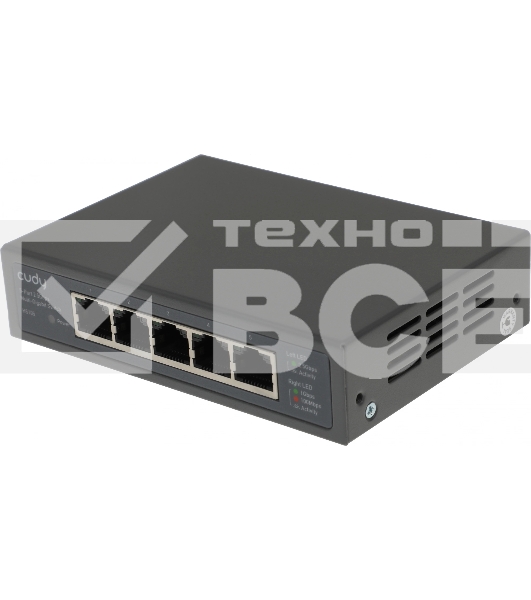 Коммутатор Cudy HS105 (L2) 5x2.5Гбит/с неуправляемый