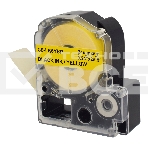 Картридж ленточный Cactus CS-LK6YBP черный шрифт, желтый фон (24 мм, 9 м) для Epson LW700/LW600P/LW1000P/Z700/Z900, фото4