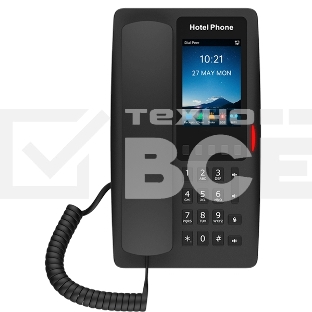 Гостиничный IP-телефон Fanvil H6W WIFI Hotel Phone HD voice 2 SIP Lines 5 Programmable Keys 1 USB port for charging 3.5