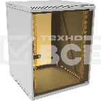 Шкаф коммутационный Suprlan (05-1506) настенный 15U 600x600мм пер.дв.стекл направл.под закл.гайки 70кг RAL 7035 535мм 29.7кг 750мм, фото2