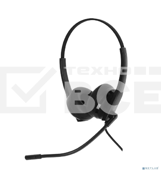 Гарнитура проводная с микрофоном Creative HS-230 черный 2м накладные оголовье (51EF1110AA000)