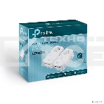 Комплект гигабитных Powerline-адаптеров со встроенной розеткой TP-Link TL-PA8030P KIT AV1300, фото 1