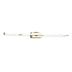 Настенный светодиодный светильник Ambrella light FL6124 GD золото 14W 3000K-6400K 610*45*80, фото8