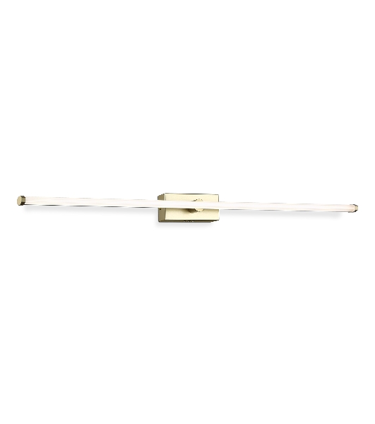 Настенный светодиодный светильник Ambrella light FL6124 GD золото 14W 3000K-6400K 610*45*80
