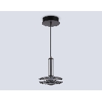 Подвесной светодиодный светильник Ambrella light LH31003 GR/SM серый/дымчатый 10W 3000K 150*150*240, фото5