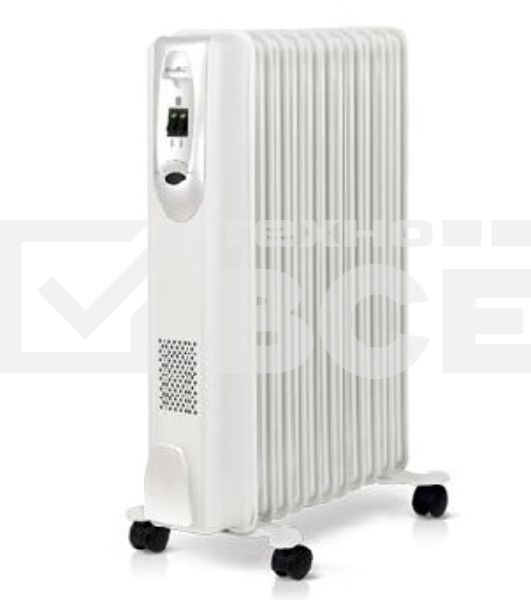 Масляный обогреватель Ballu Comfort BOH/CM-11WDN (11 секций) белый, 2200 Вт, 27 м2, термостат