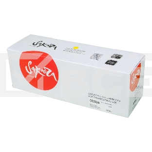 Картридж лазерный Sakura CE322A для HP Color LJ PRO CP1525N/CP1525NW, желтый, 1300 к.