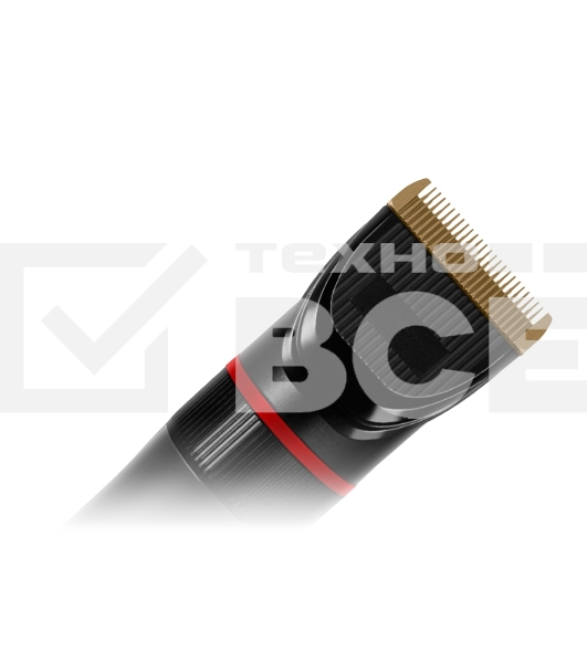 Машинка для стрижки волос Centek CT-2101 (черный) 3 Вт, LED, Li-Ion1200 до 3 часов, USB зарядка, 6 насадок