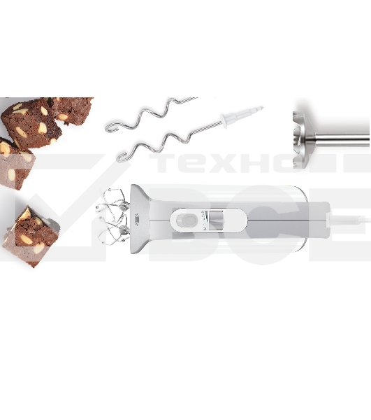 Миксер ручной Bosch MFQ4070 500Вт белый