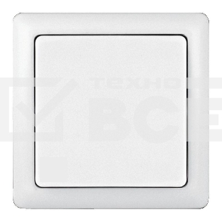 Выключатель 1-кл. ОП Хит 6А IP20 бел. SchE VA16-131-B