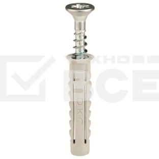 Комплект креп. V6 4.5х40 винт+дюбель (уп.100шт) ДКС CM06522