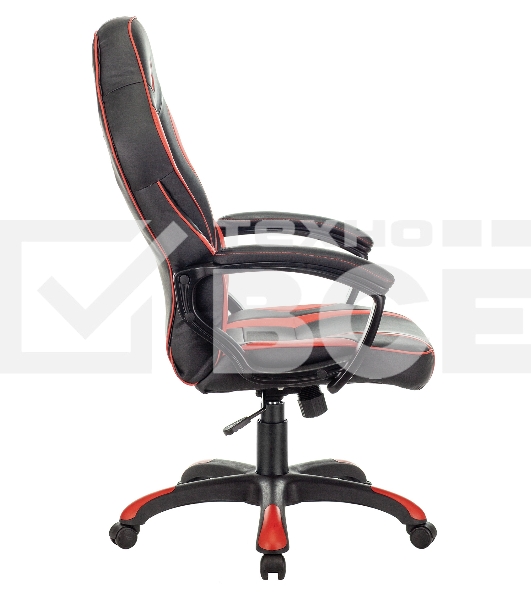 Кресло игровое A4Tech Bloody GC-350 черный/красный эко.кожа крестовина