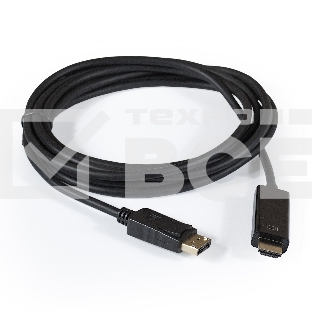 Кабель Exegate EX284917RUS  DisplayPort-HDMI ExeGate EX-CC-DP-HDMI-3.0 (20M/19M, 3м, экран)