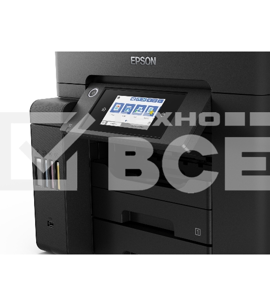 МФУ струйный Epson L6550 (C11CJ30404), A4, цветной, печ. до 25/12 стр/мин.(ч/б/цв.), скан. до 27.5 стр/мин., 4800x2400 dpi (печ.), 2400x1200 dpi (скан.), Ethernet, USB, Wi-Fi