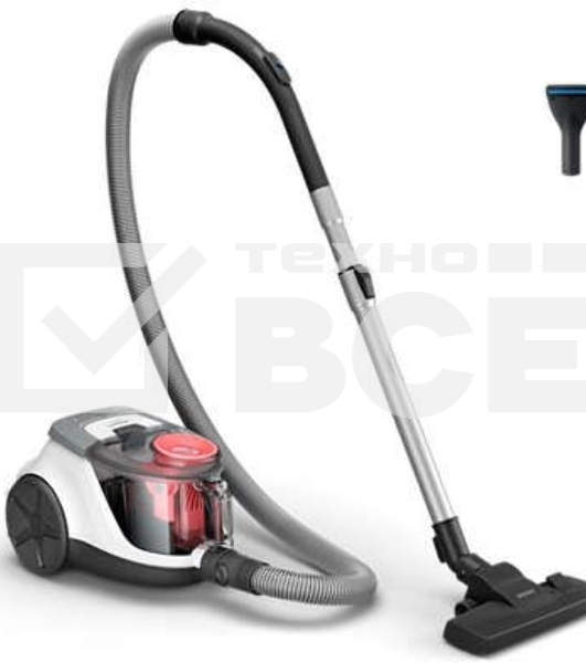 Пылесос Philips XB2042/01 черный, 360/1800 Вт, уборка сухая, пылесборник контейнер 1.3 л