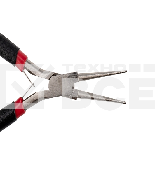 Круглогубцы Rexant Мини 120 мм никелированные, авторазжим, обливные рукоятки