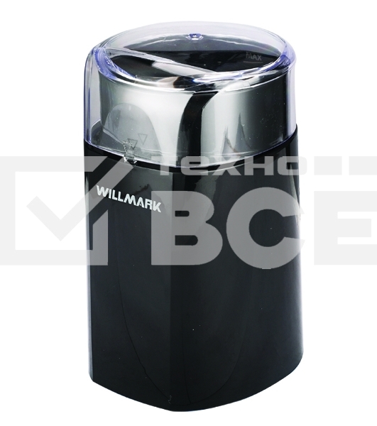 Кофемолка Willmark WCG-215 180 Вт, 60 г., ротационный нож, чёрный
