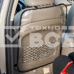 Накидка защитная Rexant на спинку переднего сиденья (60х50 см) ПВХ, прозрачная, фото 1