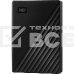 Внешний жесткий диск Western Digital Original USB 3.0 4Tb WDBPKJ0040BBK-WESN My Passport 2.5