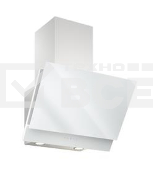 Вытяжка каминная Elikor Жемчуг 60П-700-Е4Д перламутровый/белое стекло управление: сенсорное (1 мотор)