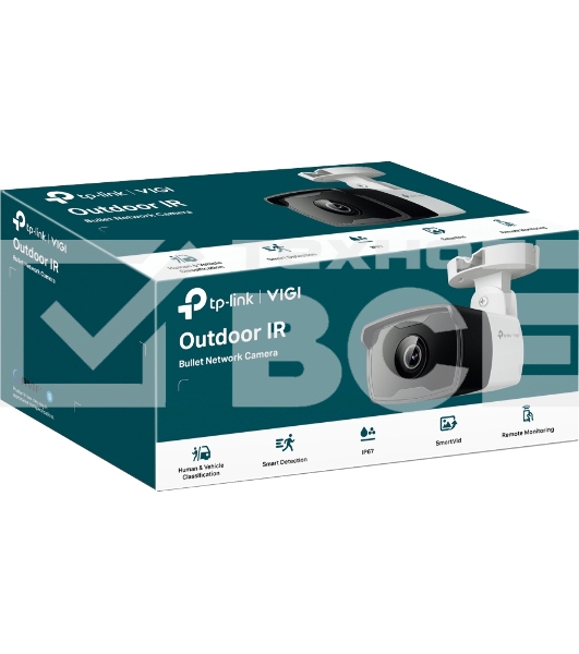 Камера IP 4MP Outdoor Bullet Network Camera TP-Link VIGI C340I(4MM)