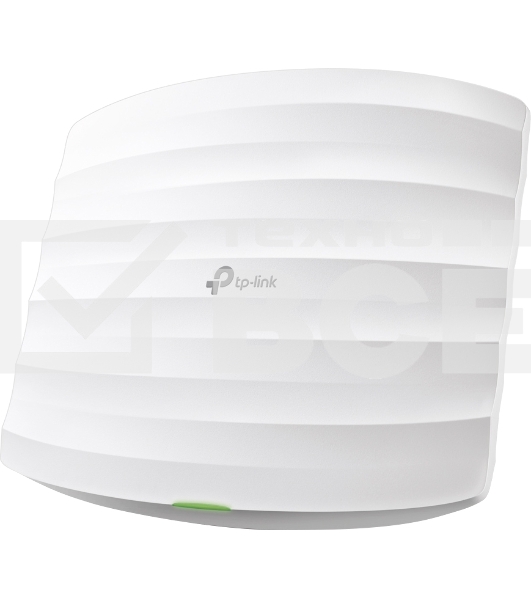 Точка доступа AC1350 Wireless MU-MIMO Gigabit Ceiling Mount Access Point, 450Mbps at 2.4GHz + 867Mbps at 5GHz, 802.11a/b/g/n/ac wave 2, Beamforming, Airtime Fairness, MU-MIMO, 802.3af Standard PoE and Passive PoE (Passive POE Adapter included), no more DC