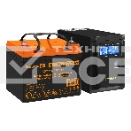 Комплект Источник бесперебойного питания EX295986RUS + батарея 33Aч EX285664RUS 1шт (инвертор, синус, для котла) ExeGate SineTower SZ-600.LCD.AVR.1SH <600VA/360W, чистый синусоида, LCD дисплей, AVR, 1*Schuko, линейно-интерактивный, Black> + батарея ExeGat, фото2