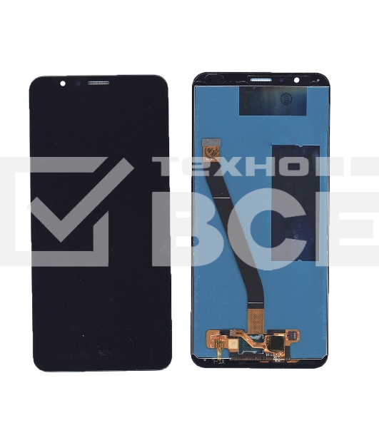 Дисплей для Huawei Honor 7X черный