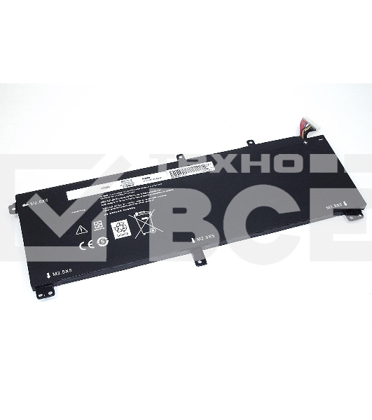 Аккумуляторная батарея для ноутбука Dell M3800-3S1P 11.1V 4400mAh черный OEM