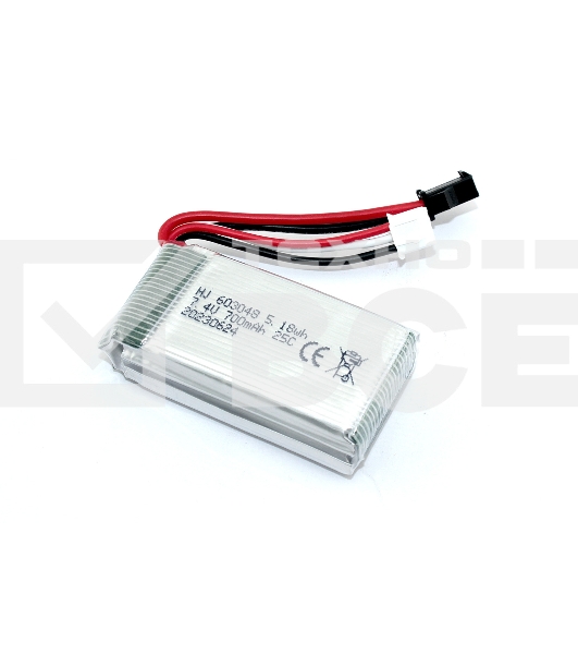 Портативный аккумулятор Li-Pol 7.4V 603048 700mAh SM