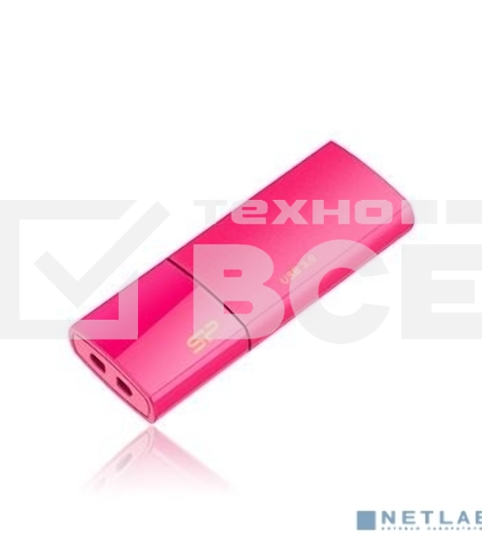 Флеш диск 64Gb Silicon Power Blaze B05, USB 3.0, Розовый