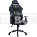 Кресло игровое Cactus CS-CHR-130-M, массажное, с подголовником, черный, фото13