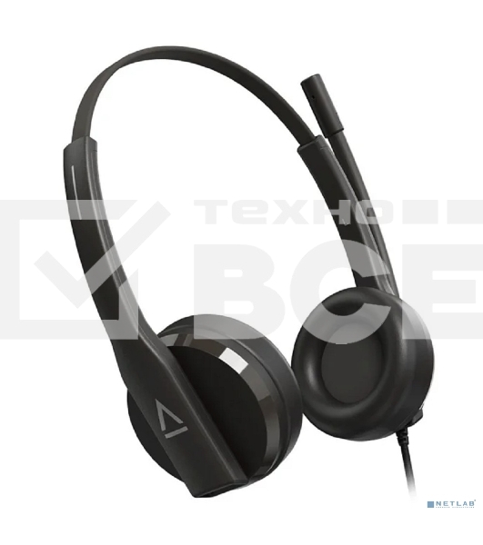 Гарнитура проводная с микрофоном Creative HS-230 черный 2м накладные оголовье (51EF1110AA000)