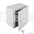 Шкаф электротехнический настенный Elbox EMW, IP66, 500х400х150 мм (ВхШхГ), дверь: металл, металл, цвет: серый, фото 1