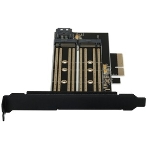 Адаптер Gembird для двух SSD M.2 (NVMe+SATA) в разъем PCI-e MF-PCIE-NVME-SATA, коробка, фото11