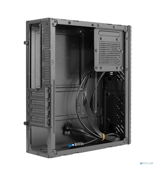 Компьютерный корпус Desktop ExeGate MI-302U (mATX/mini-ITX, без БП, 1хUSB+1хUSB 3.0, HD аудио, черный)