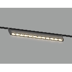 Трековый светильник GL2360 BK черный IP20 10W 3CCT 3000-6400K 48V 200*10*73, фото4