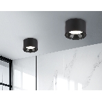 Светильник Ambrella light TN52894 SBK/GBK черный песок/черный глянец GX53 max 12W D97*60, фото3