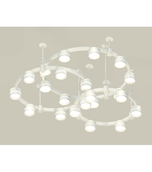 Светильник Ambrella light XR92212260/22 SWH/FR белый песок/белый матовый GX53