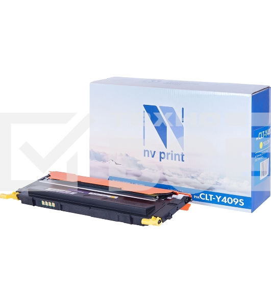 Картридж NV Print совместимый Samsung CLT-Y409S Yellow для CLP-310/310N/315 (1000k)