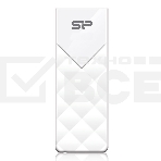 Флеш диск Silicon Power 16Gb Ultima U03 SP016GBUF2U03V1W USB2.0 белый, фото 1