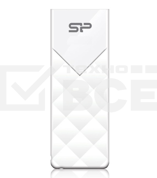 Флеш диск Silicon Power 16Gb Ultima U03 SP016GBUF2U03V1W USB2.0 белый