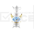 Самовар Centek СТ-0092 A (белый+рисунок+золото), 4.0л, 2300Вт, поддерж.t + LED индикатор, керам зав., фото2