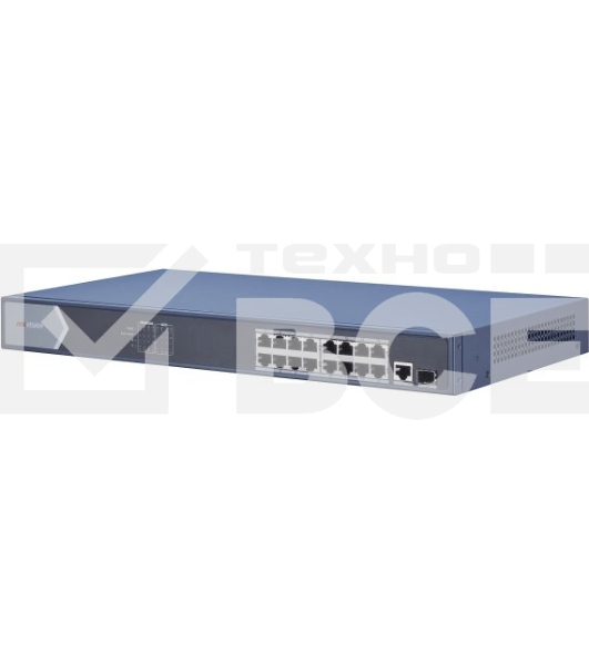 Коммутатор 16PORT 1000M POE DS-3E0518P-E/M HIKVISION с грозозащитой 6кВ