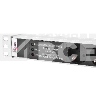 Вертикальный блок розеток Rem-16 с фил. и инд., 25 IEC 60320 C13, алюм., 42-48U, шнур 3 м.