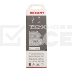 Кабель Rexant Type-C-Lightning PD, 1 м, графит, нейлон, фото4