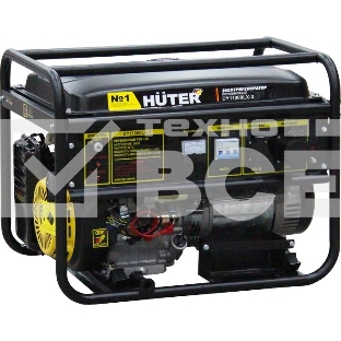 Электрогенератор бензиновый Huter DY11000LX-3, 9 кВт, 91 дБ, 85 кг