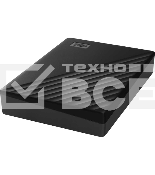 Внешний жесткий диск Western Digital Original USB 3.0 4Tb WDBPKJ0040BBK-WESN My Passport 2.5