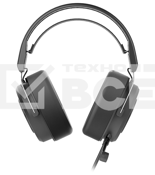 Наушники с микрофоном A4Tech Bloody G535P черный/серебристый 2м мониторные оголовье (G535P 4PIN+USB/BLACK+SILVER)