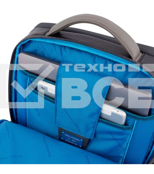 Рюкзак мужской Piquadro Urban CA4818UB00/NGR черный/серый кожа